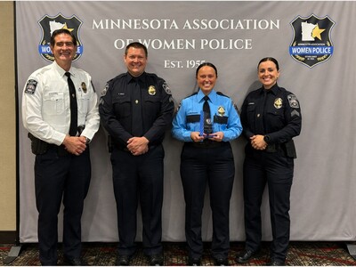 MINNEAPOLIMEDIA NEWS | Blaine Community Service Officer Receives Statewide Excellence in Service Award