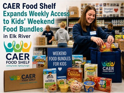 MINNEAPOLIMEDIA NEWS | CAER Food Shelf Expands Weekly Access to Kids’ Weekend Food Bundles in Elk River