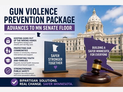 MINNEAPOLIMEDIA NEWS | Gun Violence Prevention Package Advances to Senate Floor, Faces Uncertain Path in Divided Legislature