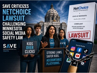 MINNEAPOLIMEDIA NEWS | SAVE Criticizes NetChoice Lawsuit Challenging Minnesota Social Media Safety Law