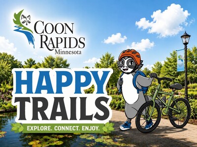 MINNEAPOLIMEDIA NEWS | Coon Rapids Launches  Safe Trails Make Happy Trails  Campaign Amid Growing E-Bike and Trail Traffic