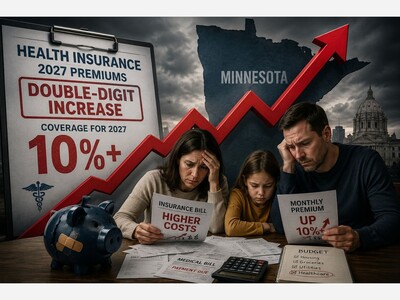 MINNEAPOLIMEDIA NEWS | Minnesota Health Insurers Seek Double-Digit Premium Increases for 2027 Coverage
