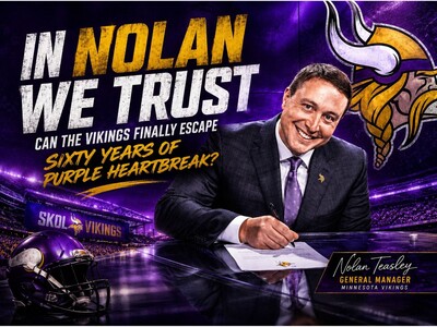 MINNEAPOLIMEDIA EDITORIAL | In Nolan We Trust: Can the Vikings Finally Escape Sixty Years of Purple Heartbreak?