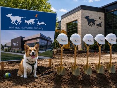 MINNEAPOLIMEDIA NEWS | Animal Humane Society Breaks Ground on Expanded Golden Valley Pet Clinic