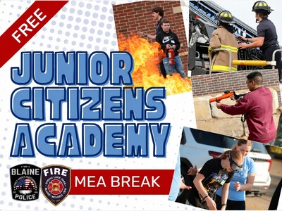 MINNEAPOLIMEDIA NEWS | Blaine Opens Junior Citizens Academy to High School Students During MEA Break