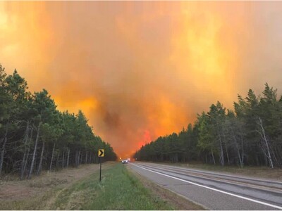 MINNEAPOLIMEDIA NEWS | Minnesota Wildfires Expand Beyond 64,000 Acres as Winds Threaten Increased Fire Activity