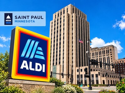 MINNEAPOLIMEDIA NEWS | Downtown Saint Paul Regains Full-Service Grocery Store as ALDI Opens in Former Lunds Space