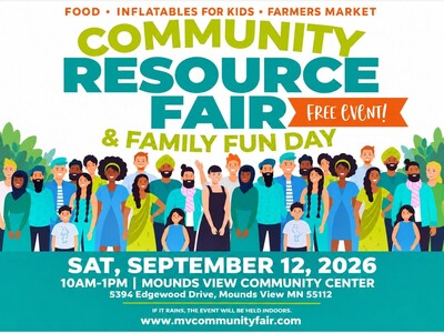 MINNEAPOLIMEDIA NEWS | Free Mounds View Community Resource Fair Brings Food, Fresh Produce and Family Fun Together Saturday