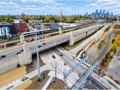 MINNEAPOLIMEDIA NEWS | Hiawatha Avenue Drops to One Lane Each Way as Months of Pedestrian-Safety Construction Begin