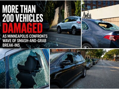 MINNEAPOLIMEDIA NEWS | More Than 200 Vehicles Damaged as Minneapolis Confronts Wave of Smash-and-Grab Break-Ins