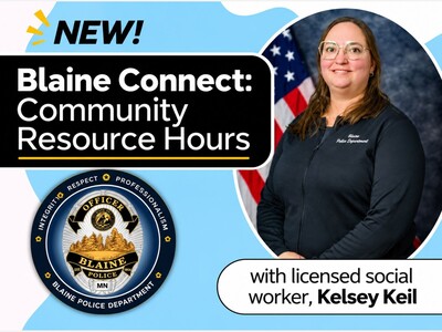 MINNEAPOLIMEDIA NEWS | Blaine Brings Police Social Worker Into Library for Monthly Community Resource Hours