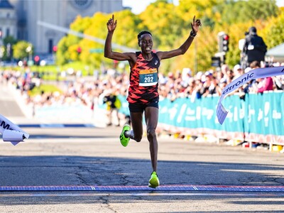 MINNEAPOLIMEDIA NEWS | Lilian Chebii Shatters 25-Year Women's Record as More Than 30,000 Sign Up for Twin Cities Marathon Weekend