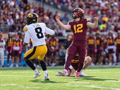 MINNEAPOLIMEDIA NEWS | Drzewiecki’s Final-Play Field Goal Lifts Gophers Past Iowa and Returns Floyd of Rosedale