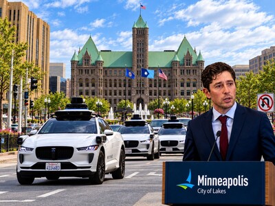 Minneapolis Council Fails to Override Frey's Veto of Driverless Rideshare Rules as Saint Paul Begins Separate Review