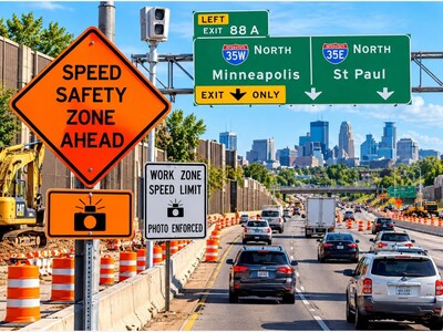 MINNEAPOLIMEDIA NEWS | Minnesota Activates Work-Zone Speed Cameras on I-35W, Warning Drivers 10 MPH Over Limit