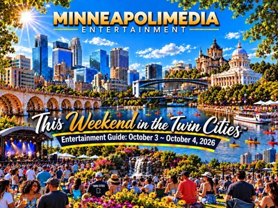MINNEAPOLIMEDIA PRESENTS | This Weekend in the Twin Cities™: The Exhaustive Twin Cities Saturday–Sunday Directory (October 3 ~ 4, 2026)
